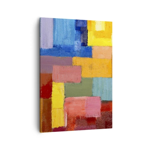 Tablou pe pânză - Fiecare diferită, toate colorate - 50x70 cm