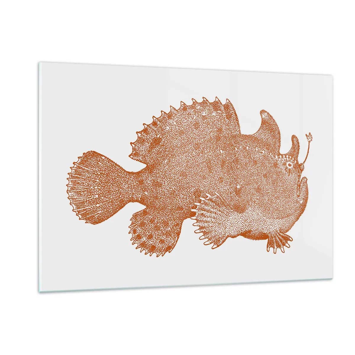 Tablou pe sticlă - Și totuși este un peşte - 120x80 cm