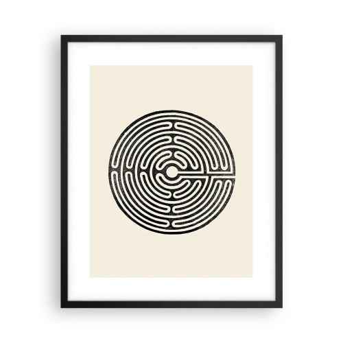 Poster în ramă neagră - Ordine secretă - 40x50 cm