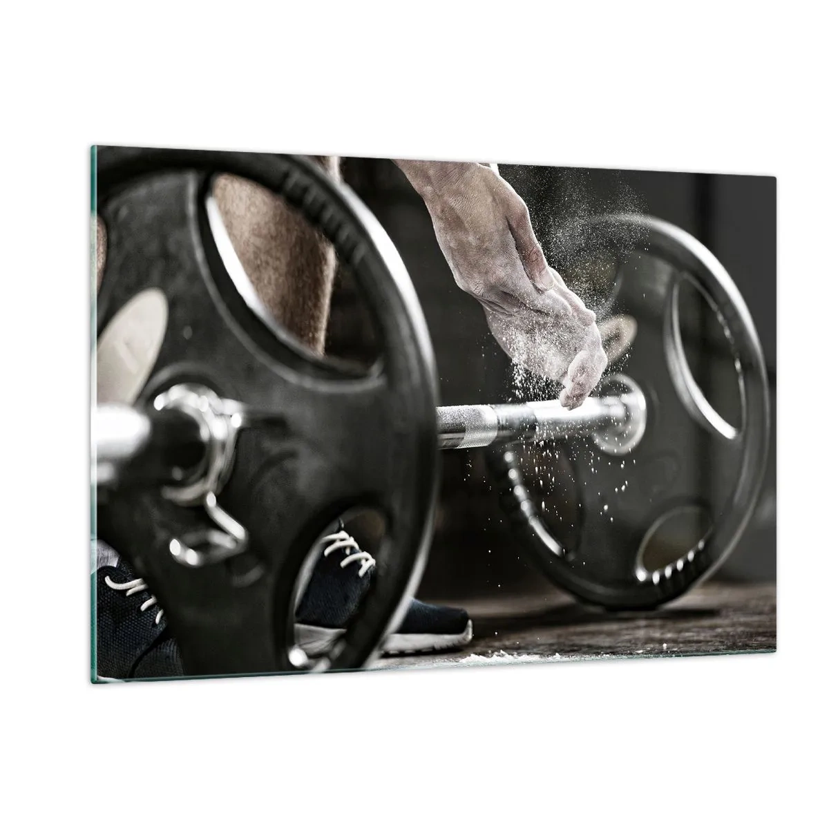 Tablou pe sticlă - Provocare acceptată! - 120x80 cm