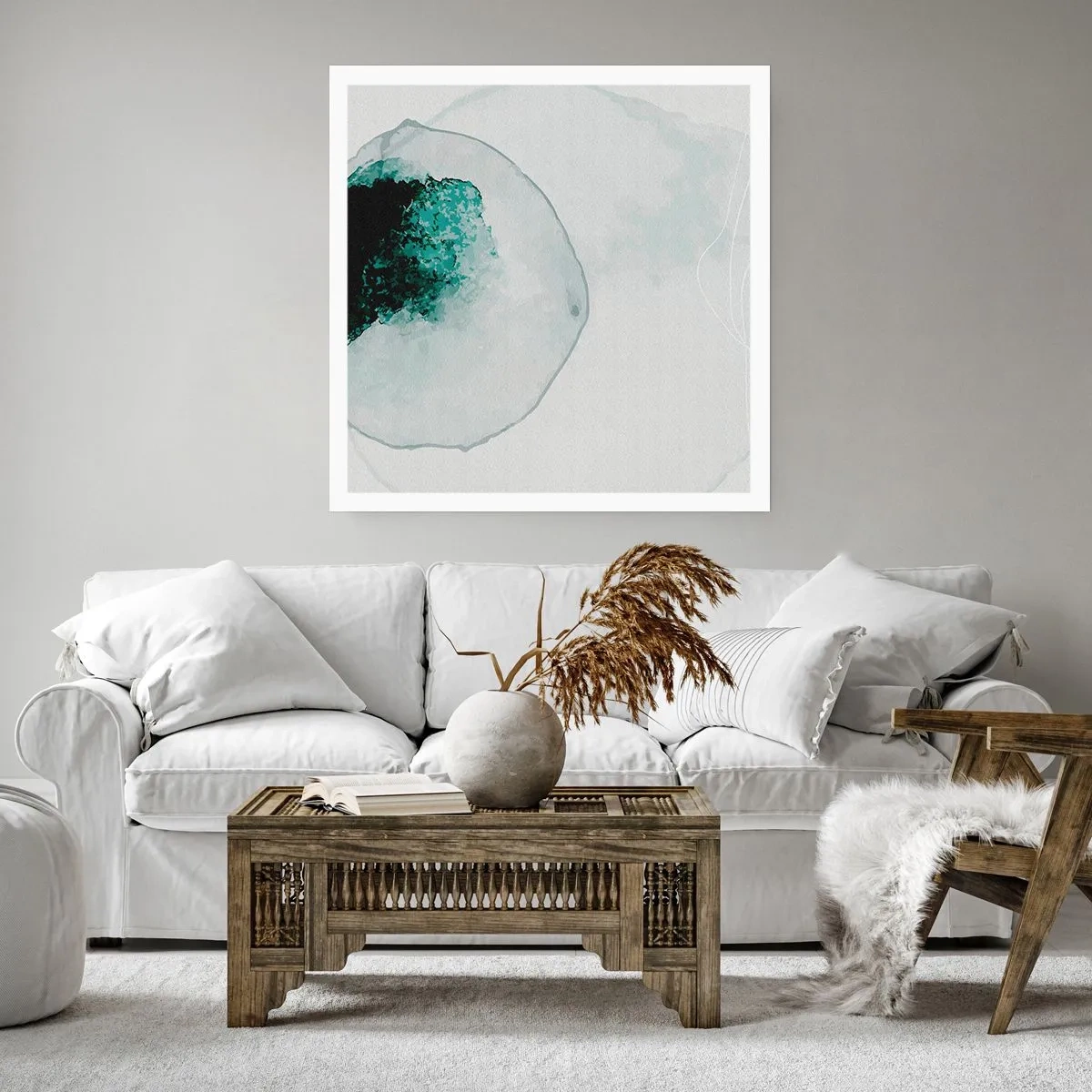 Poster - Într-o picătură de apă - 60x60 cm