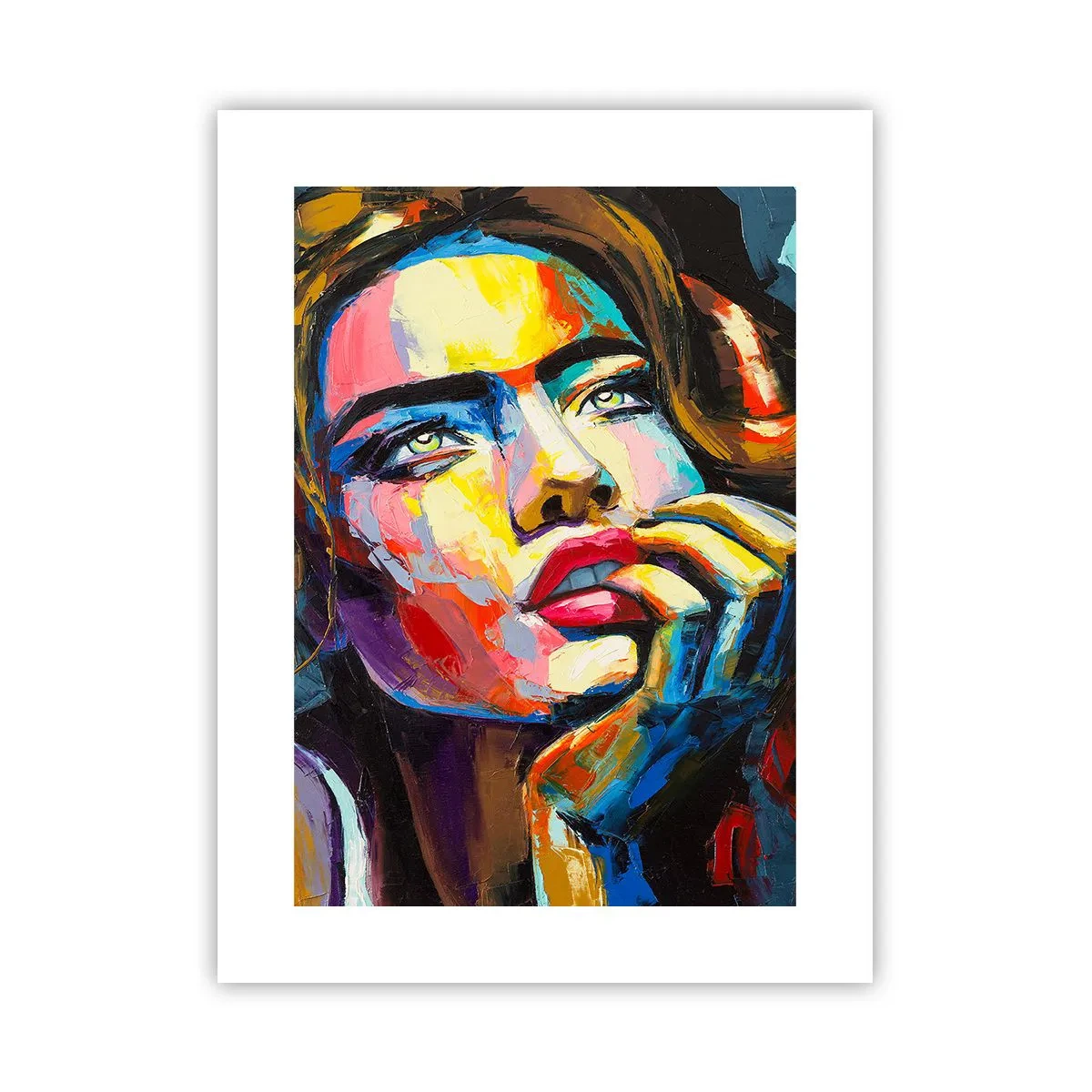 Poster - Visele ca niște păsări se înalță pe cer - 30x40 cm