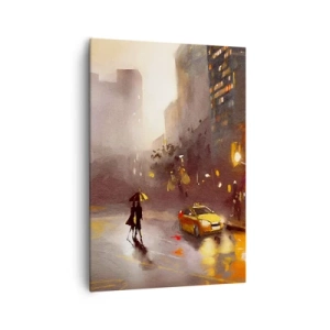 Tablou pe pânză - În luminile New York-ului - 70x100 cm