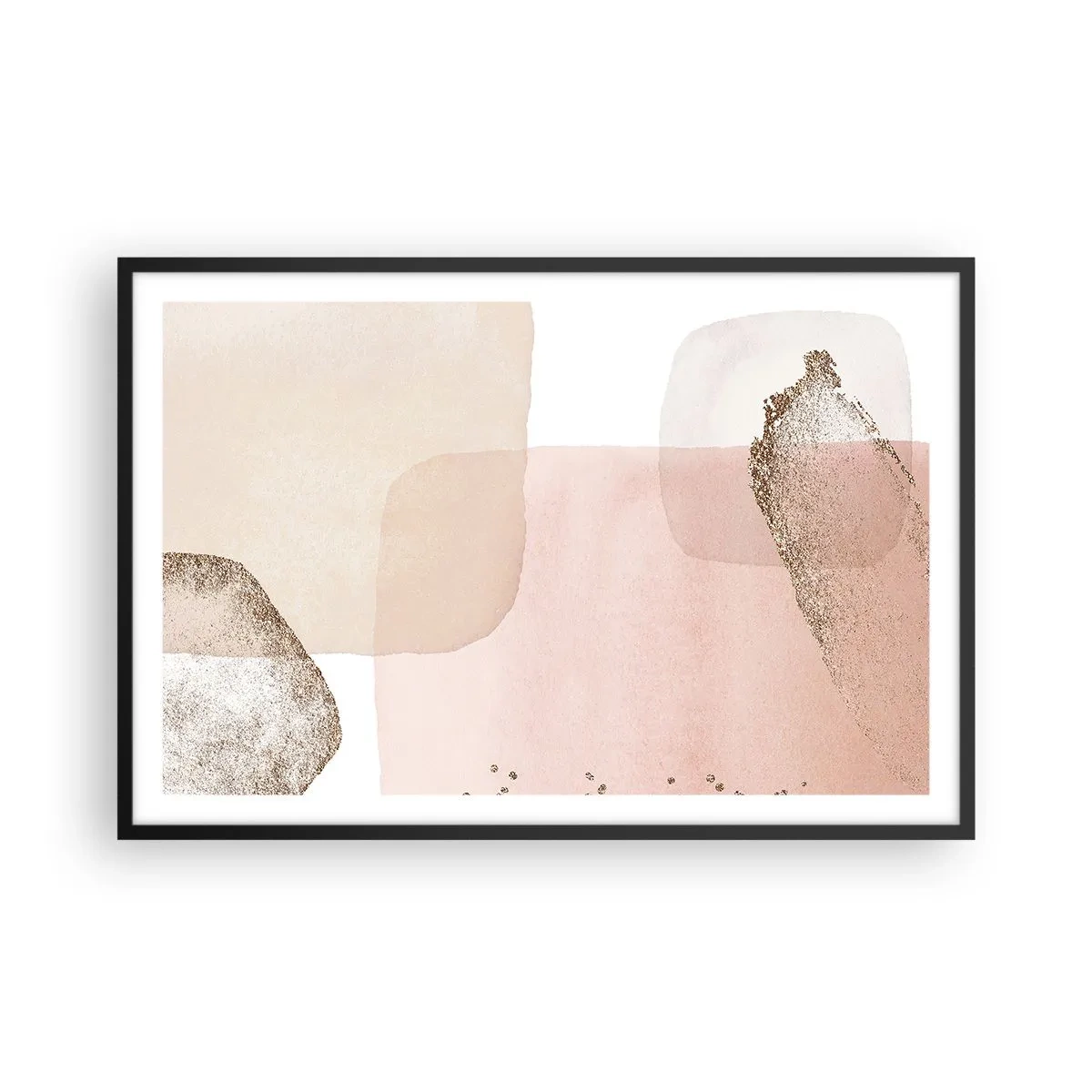 Poster în ramă neagră - O privire prin culoare - 91x61 cm