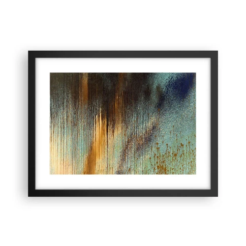 Poster în ramă neagră - O compoziție cromatică neaccidentală - 40x30 cm