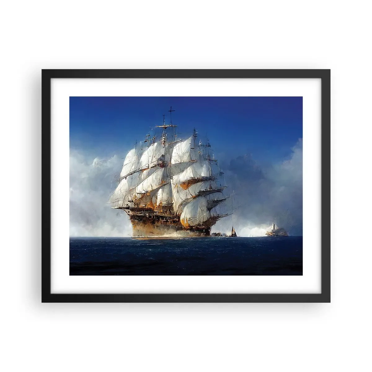 Poster în ramă neagră - The great glory! - 50x40 cm