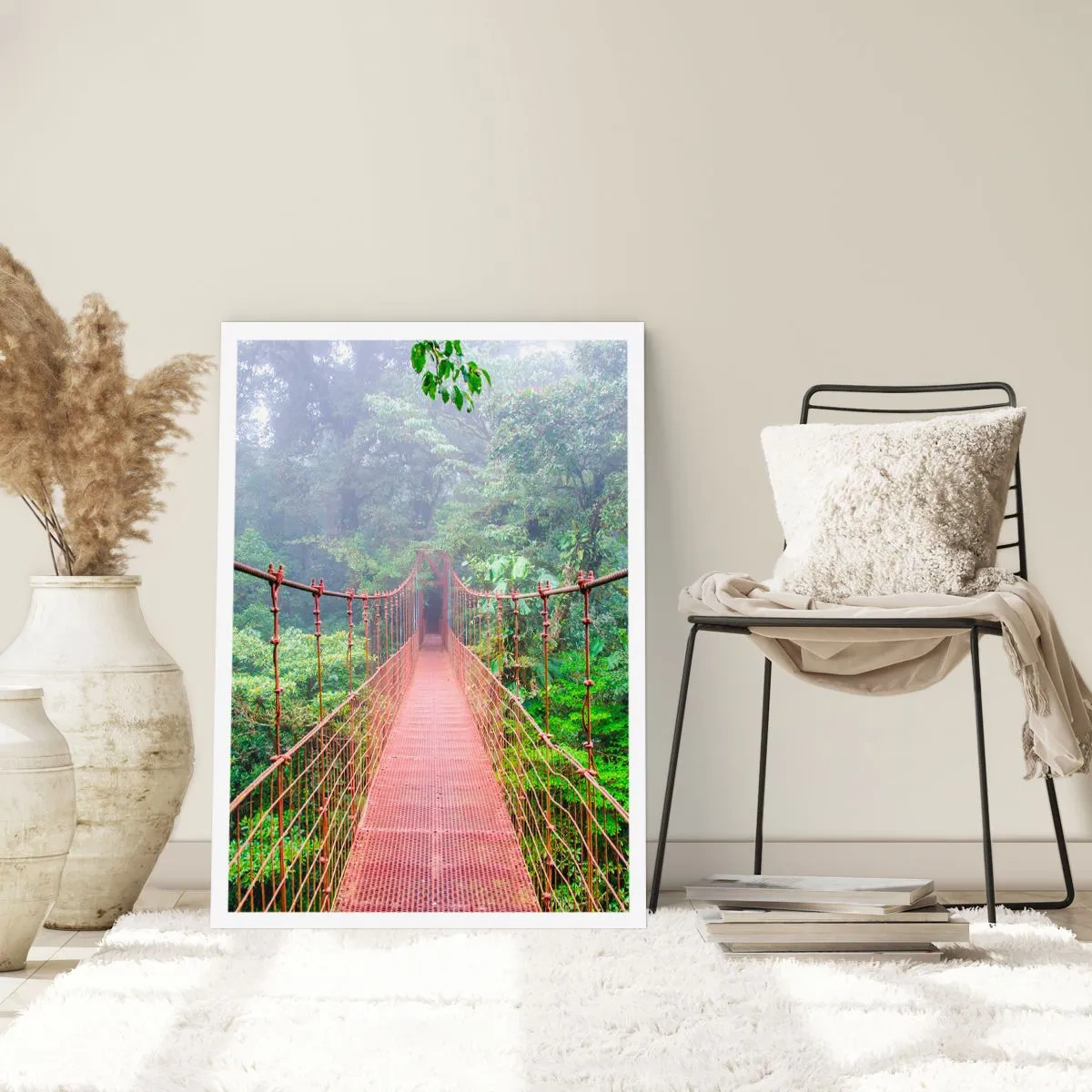 Poster - Suspendat deasupra coroanelor arborilor - 40x50 cm
