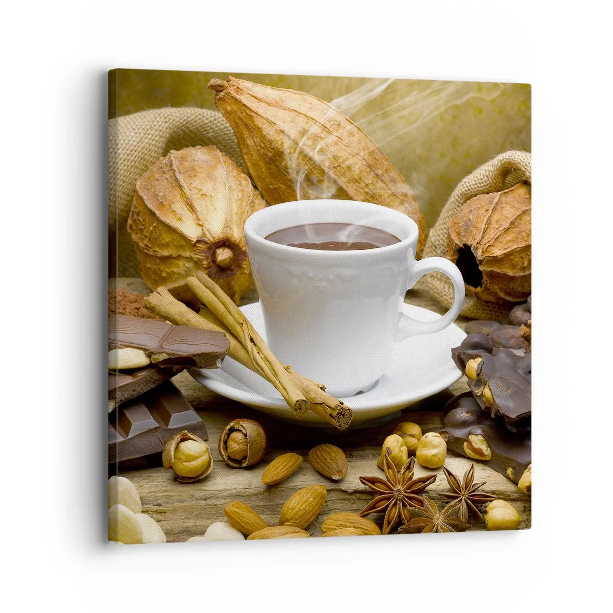 Tablou pe pânză - Pentru amatorii de senzații tari - 30x30 cm