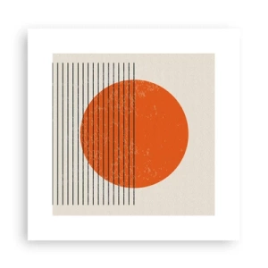 Poster - Întotdeauna soarele - 30x30 cm