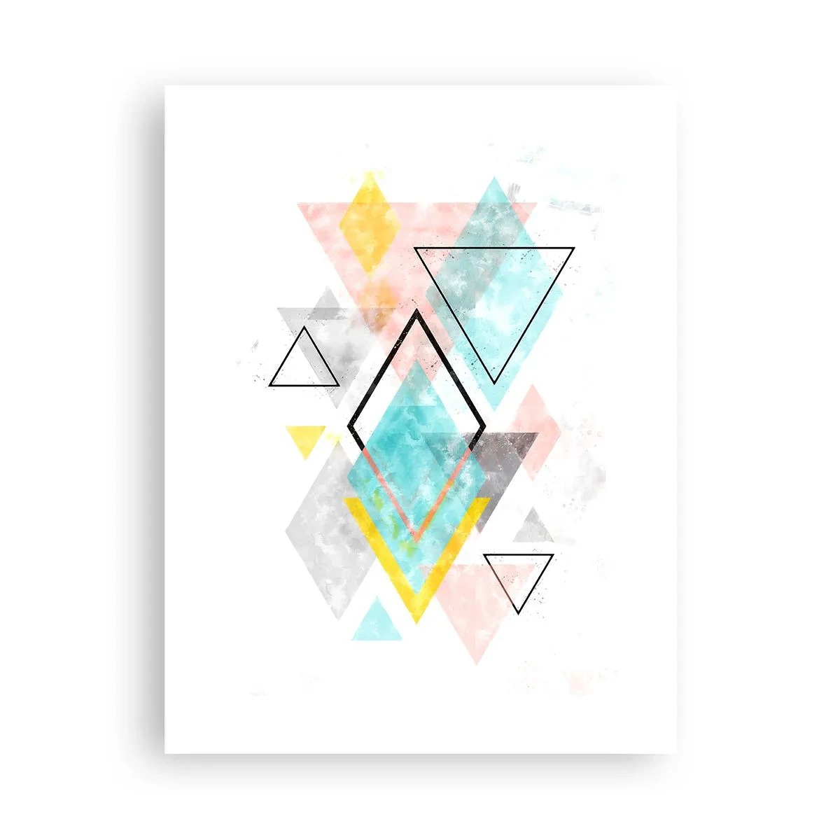 Poster - Joc geometric - 30x40 cm