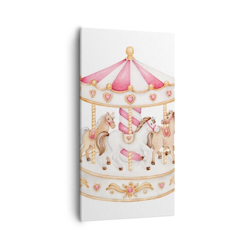 Tablou pe pânză - Lumea dulce a copilăriei - 55x100 cm