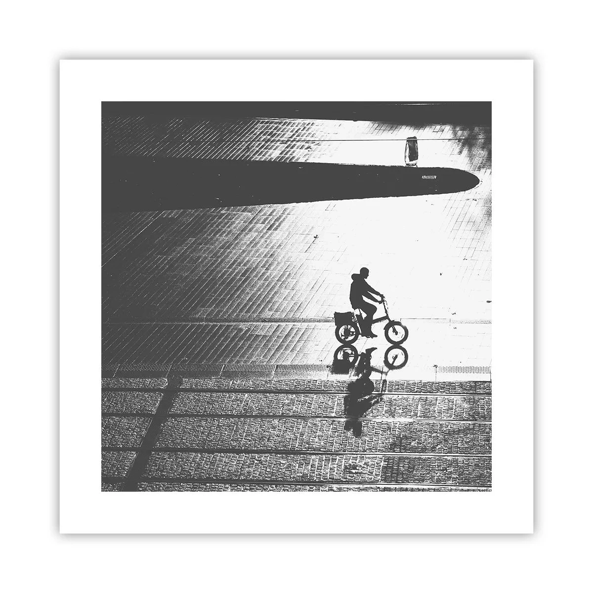 Poster - Înainte, prin oraș - 40x40 cm