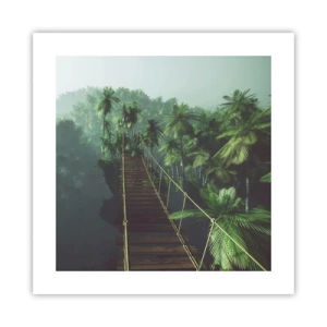 Poster - Deasupra cazanului verde - 40x40 cm