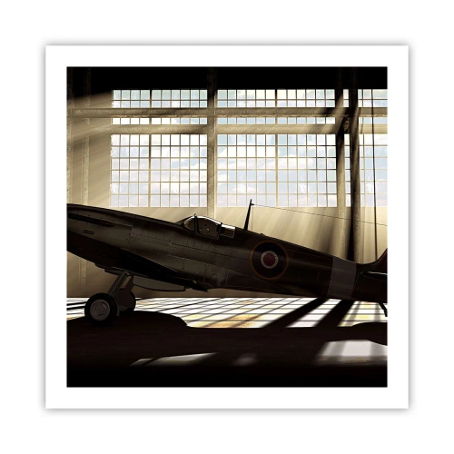 Poster - Odihna războinicului - 60x60 cm