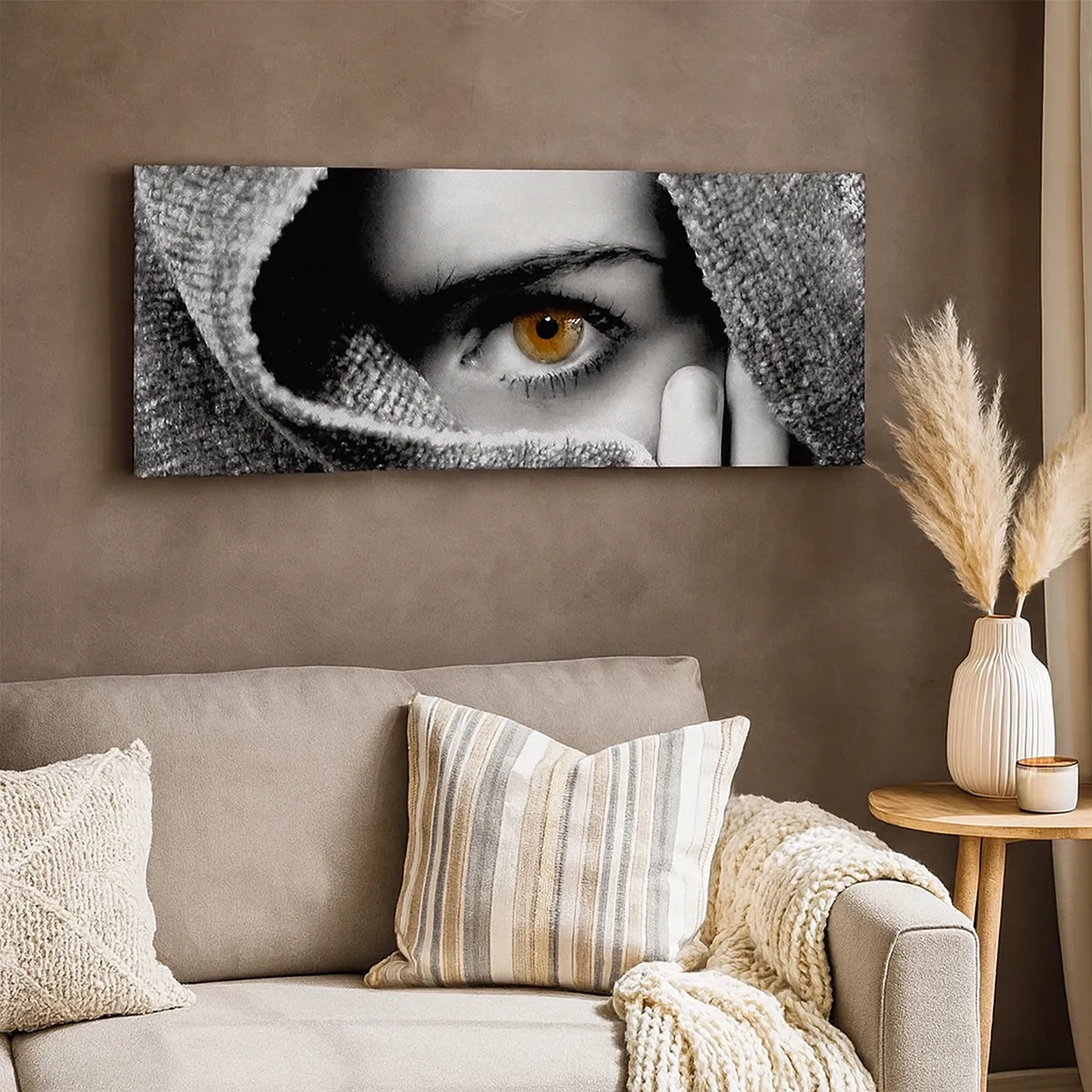 Tablou pe pânză - Află secretul - 30x30 cm