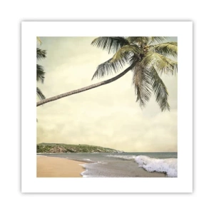 Poster - Vis tropical - 40x40 cm
