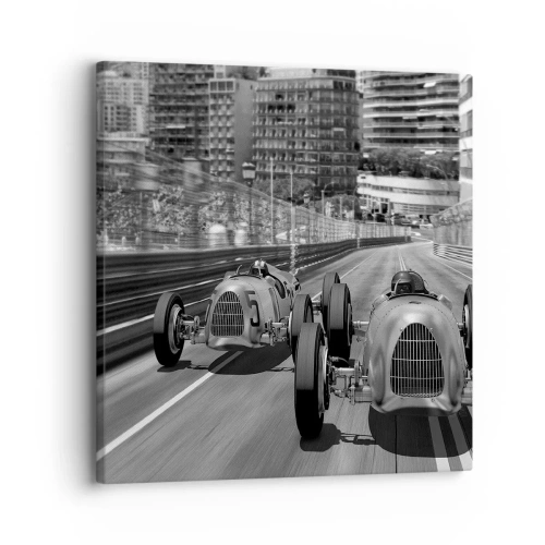 Tablou pe pânză - A fost odată ca niciodată în Monte Carlo - 30x30 cm