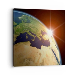 Tablou pe pânză - Răsărit de soare - 40x40 cm