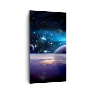 Tablou pe pânză - Tot singuri? - 45x80 cm