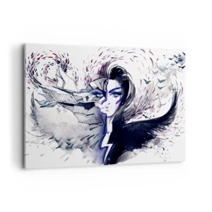 Tablou pe pânză - Demonică și frumoasă - 100x70 cm