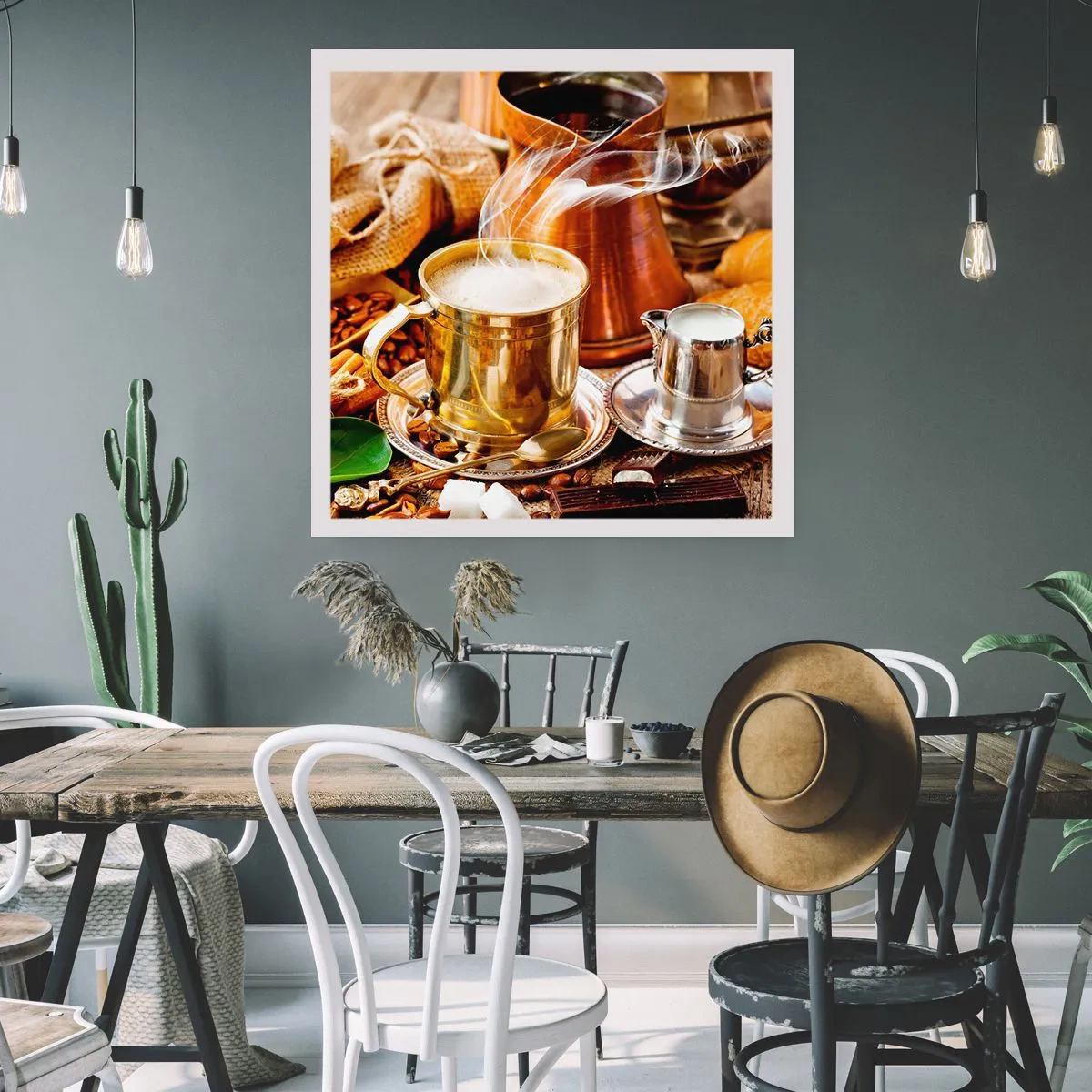 Poster - O zi bună! - 60x60 cm