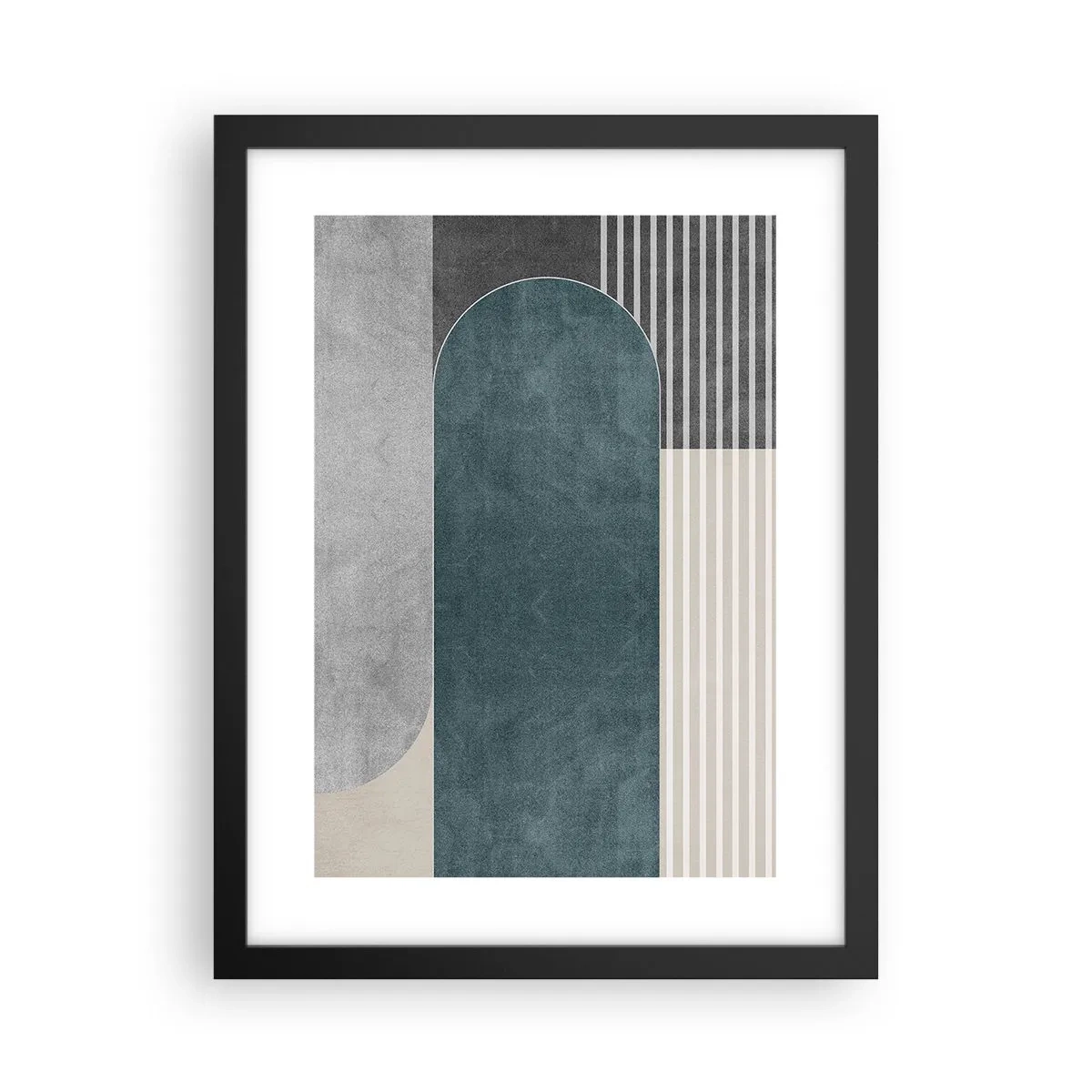 Poster în ramă neagră - Compoziție de nivel - 30x40 cm