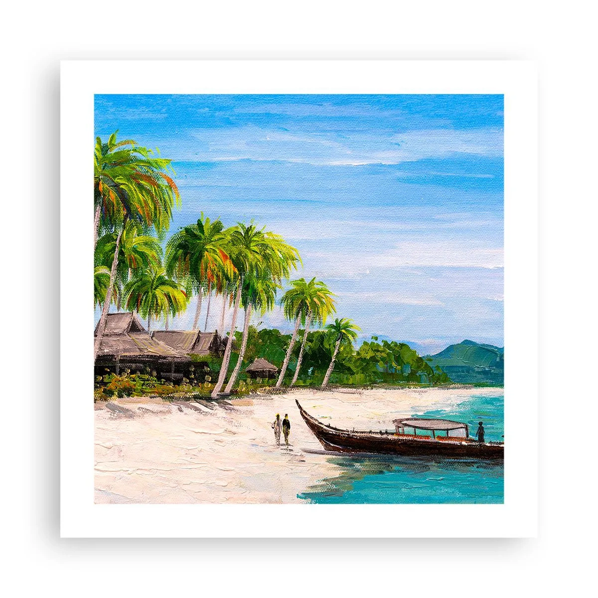 Poster - Un vis exotic - 50x50 cm