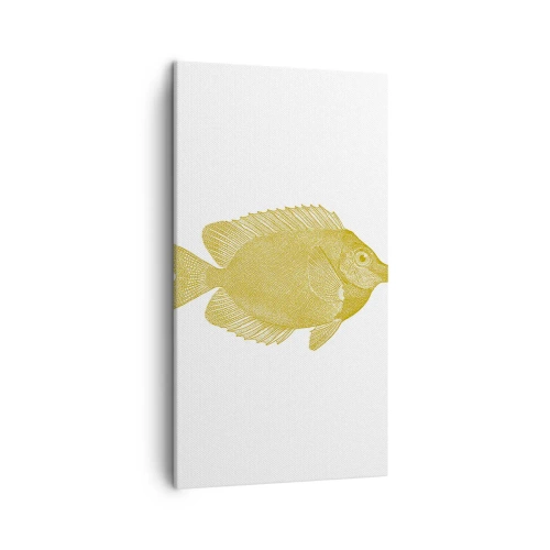 Tablou pe pânză - Pește și atât - 45x80 cm