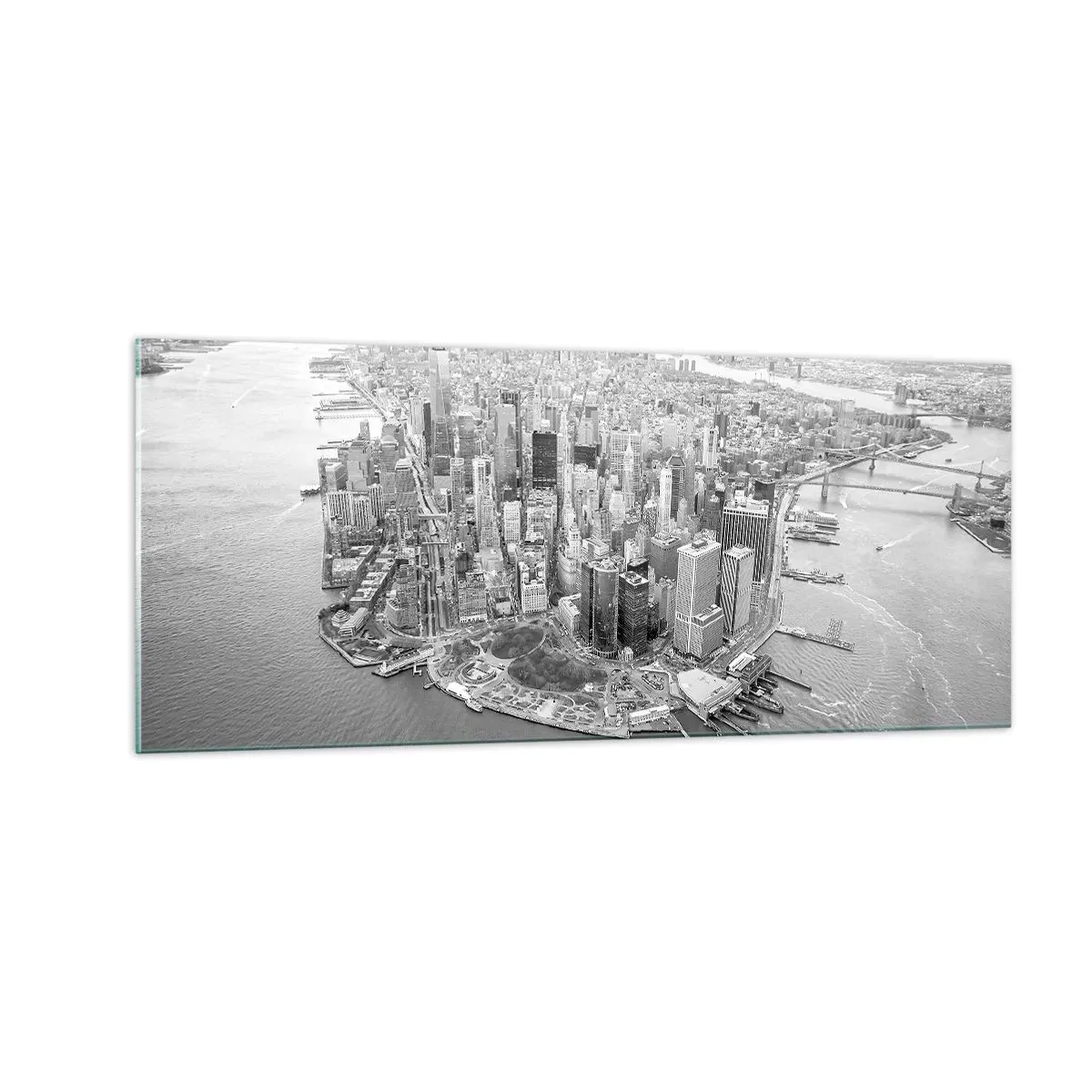 Tablou pe sticlă - Cum să nu iubești? - 100x40 cm