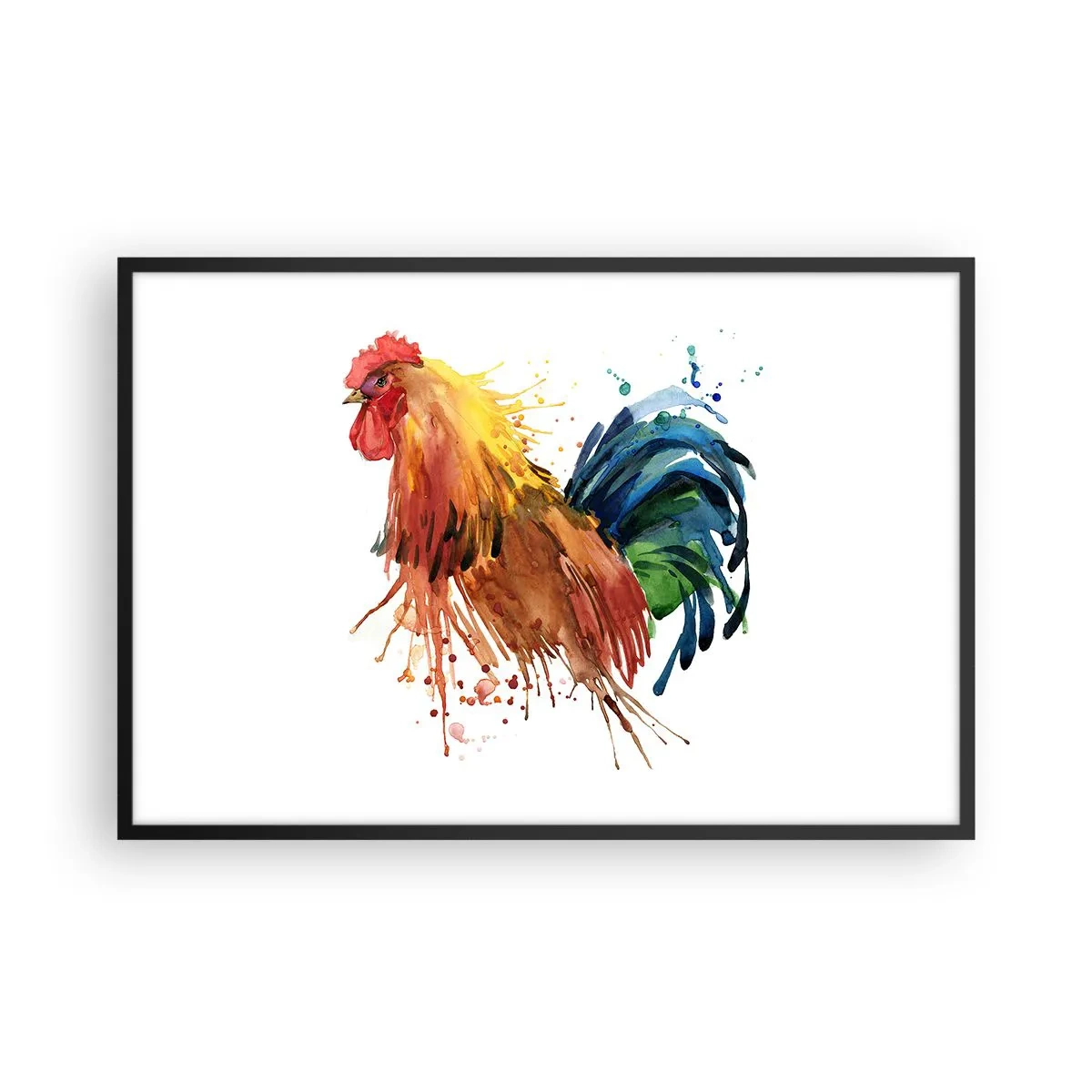 Poster în ramă neagră - Haina regală, mândria regală - 91x61 cm