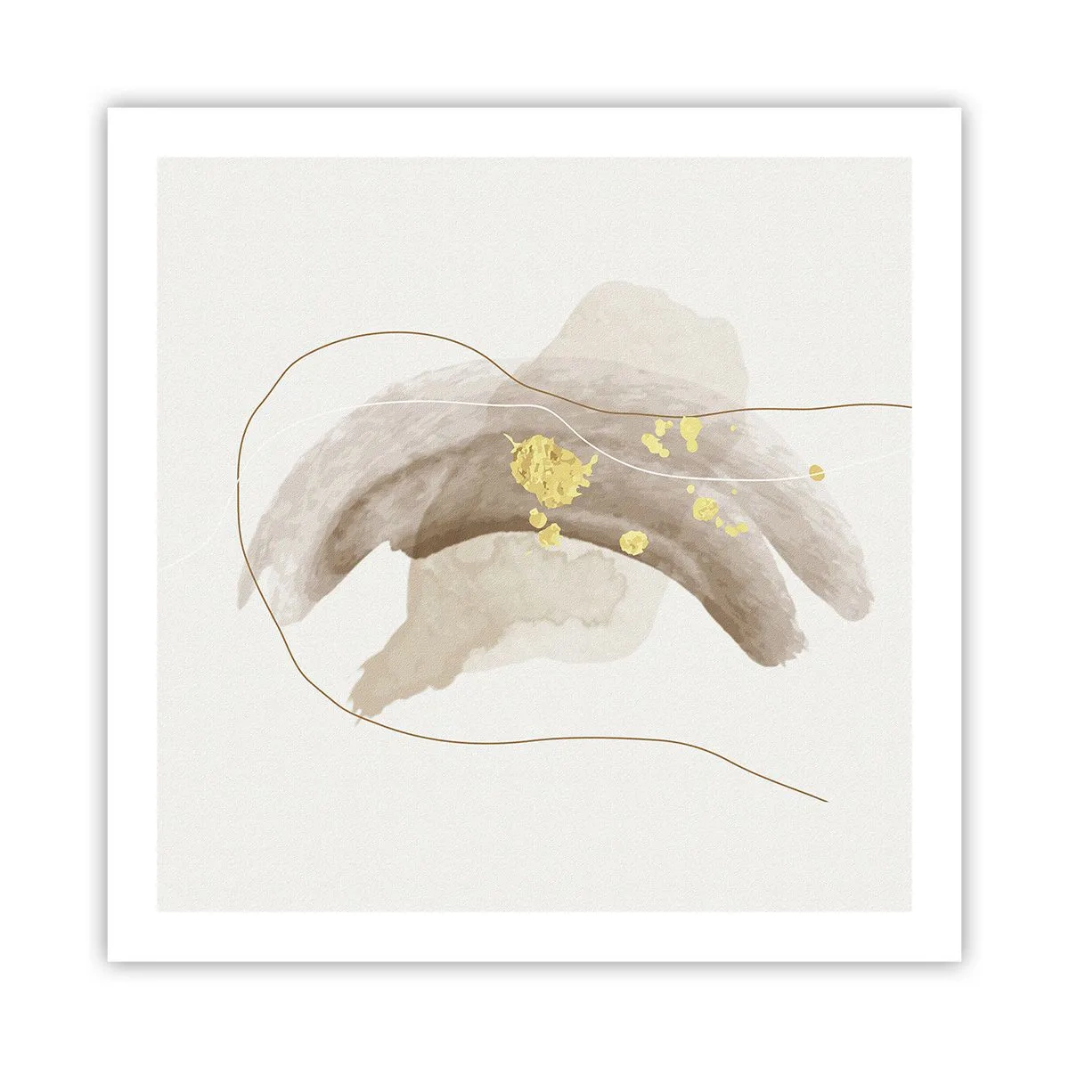 Poster - Întâlnite în spațiu - 60x60 cm
