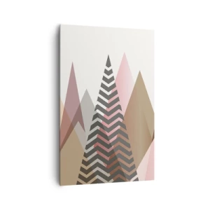 Tablou pe pânză - Construcție piramidală - 80x120 cm