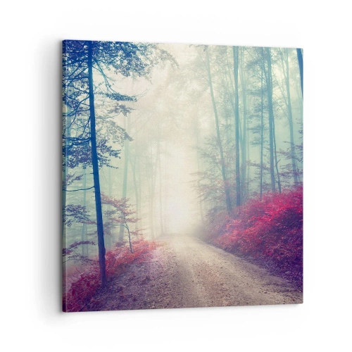 Tablou pe pânză - Ce bine e să te trezești în zori de ziuă - 60x60 cm