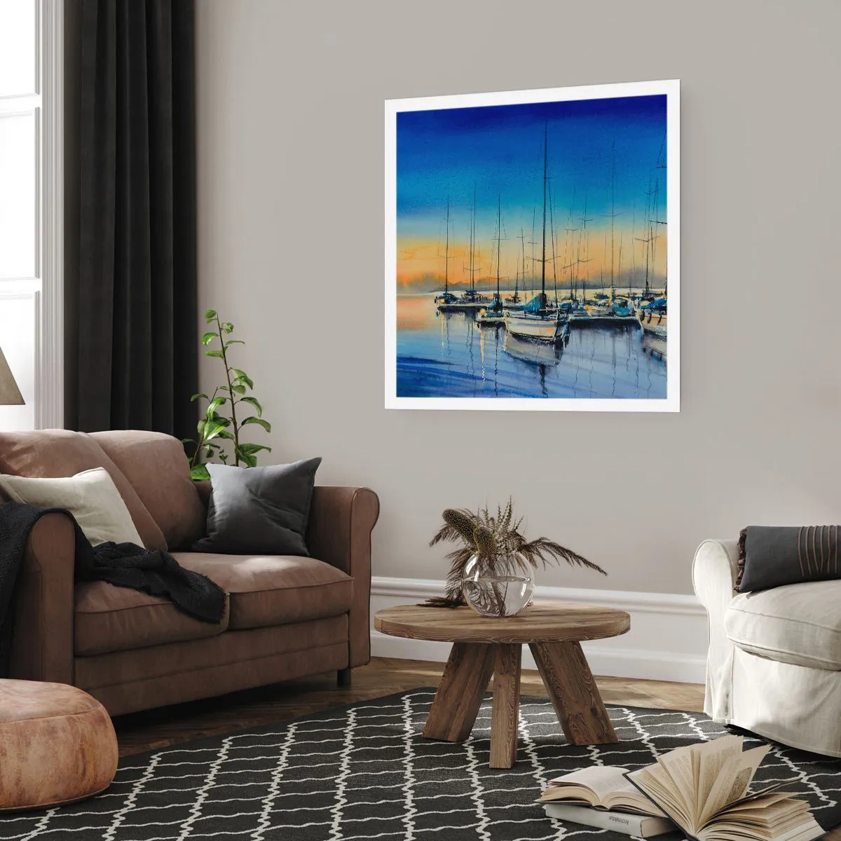 Poster - Sfârșitul unei zile bune - 60x60 cm