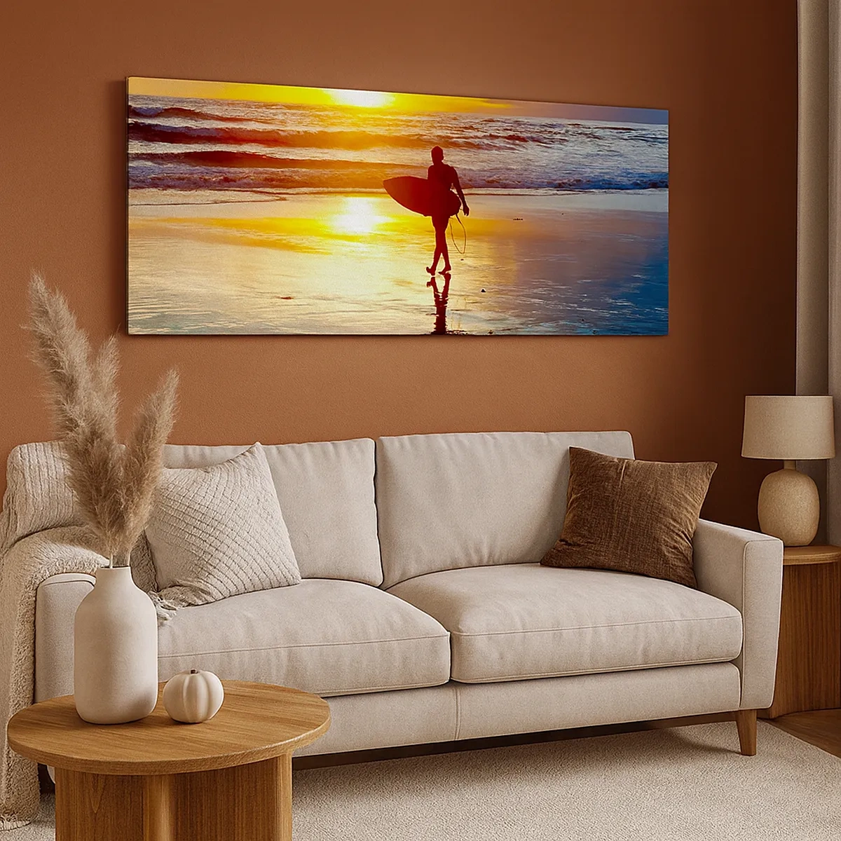 Tablou pe pânză - Întoarcerea războinicului - 30x30 cm