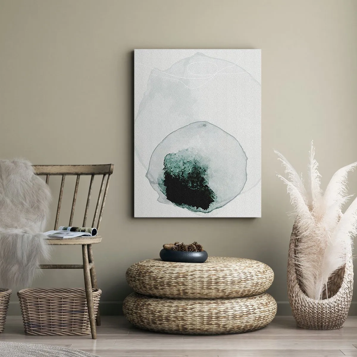 Tablou pe pânză - Într-o picătură de apă - 80x120 cm