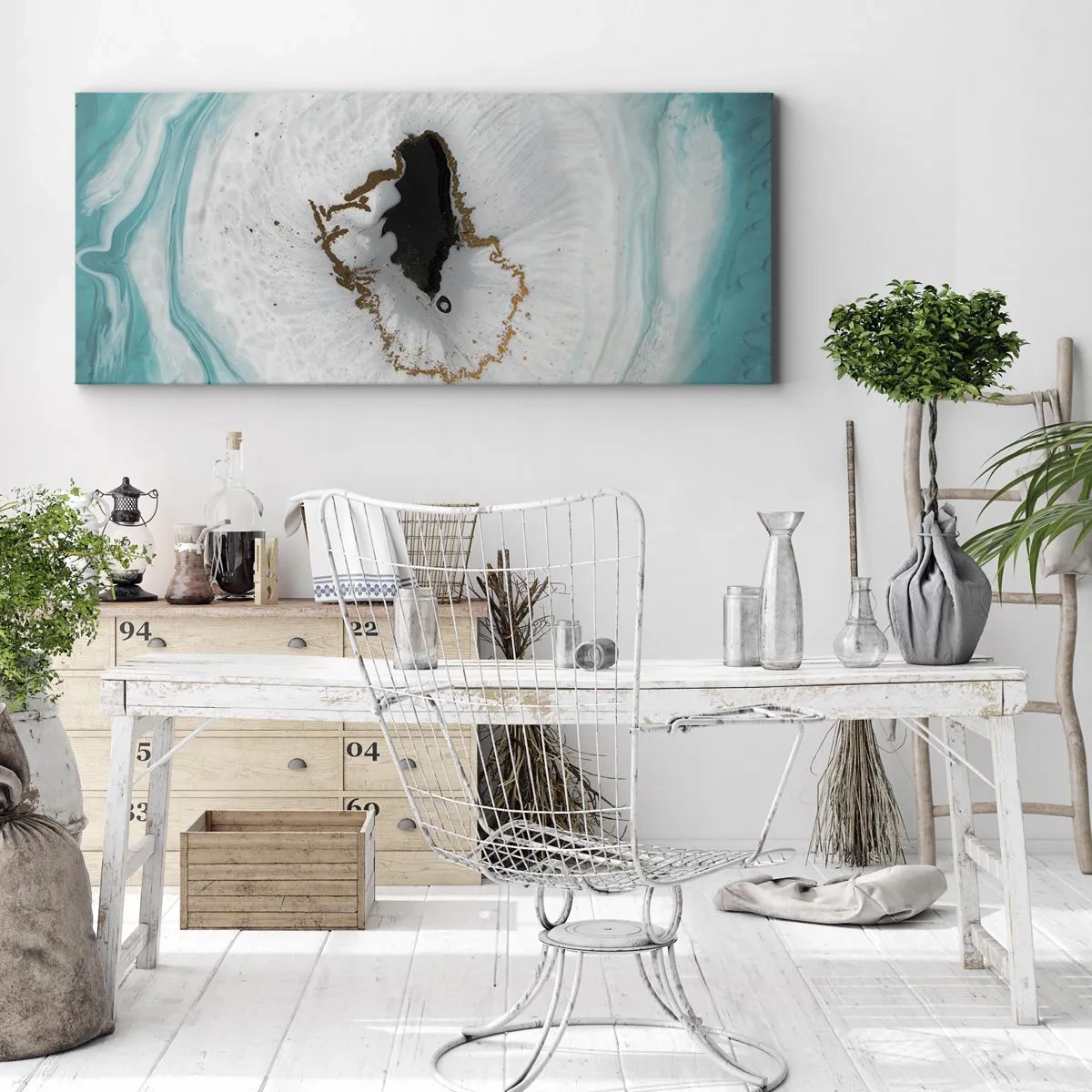 Tablou pe pânză - Pătrunde înăuntru - 120x50 cm