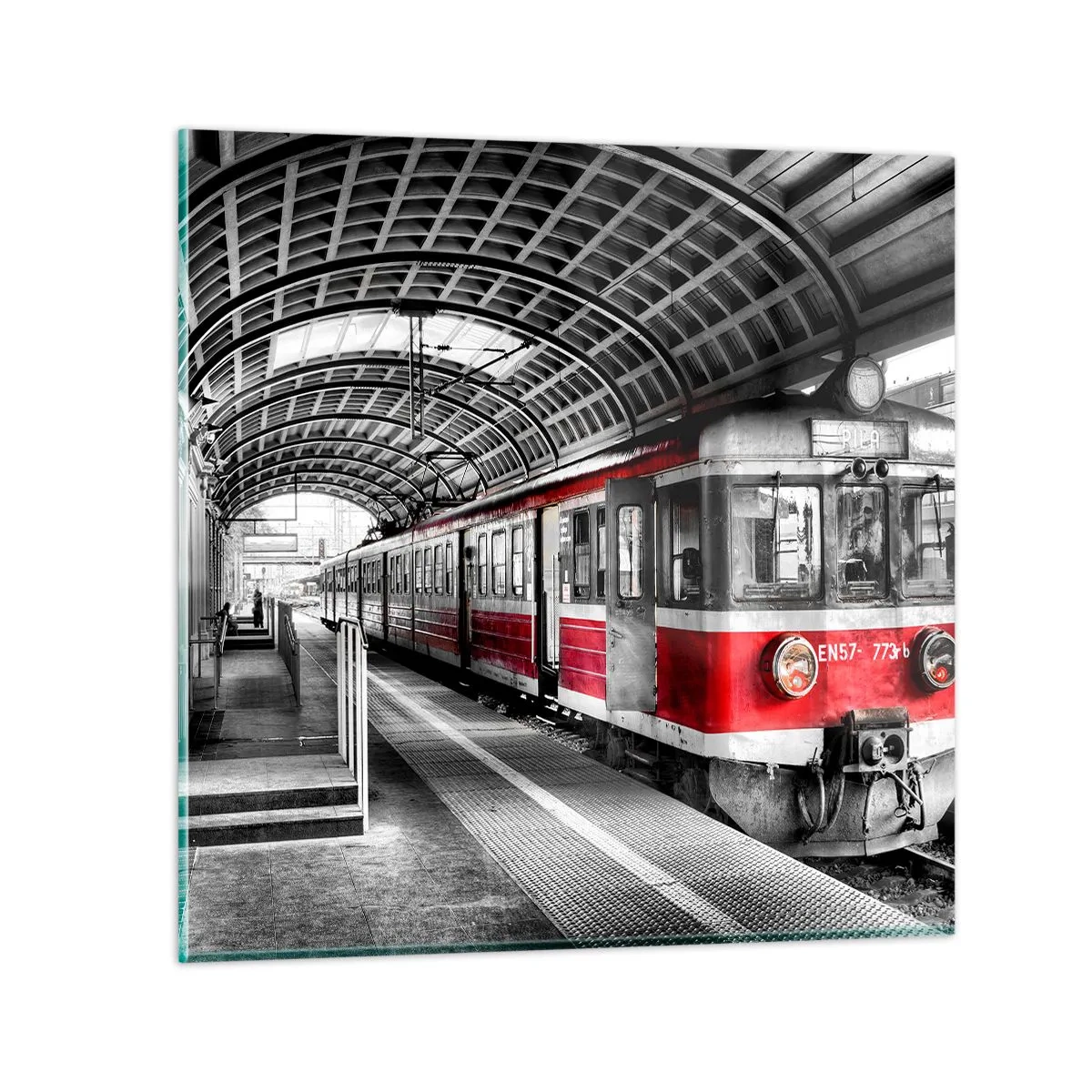 Tablou pe sticlă - Poate este o călătorie de o viață? - 70x70 cm