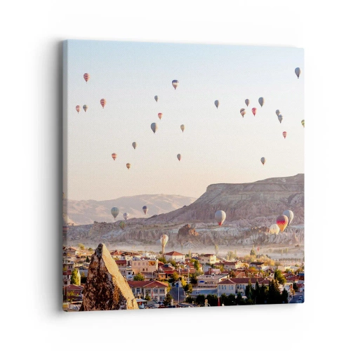 Tablou pe pânză - Ca niște nave pe cer - 40x40 cm