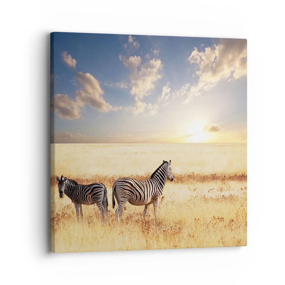 Tablou pe pânză - Plecați, nu tulburați liniștea - 30x30 cm