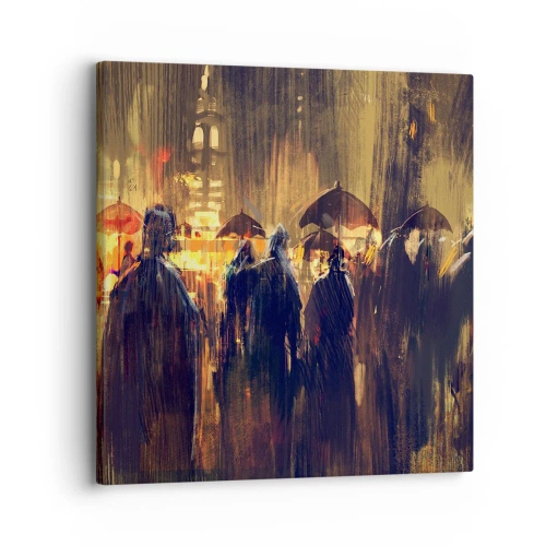 Tablou pe pânză - Urmașii ploii - 30x30 cm