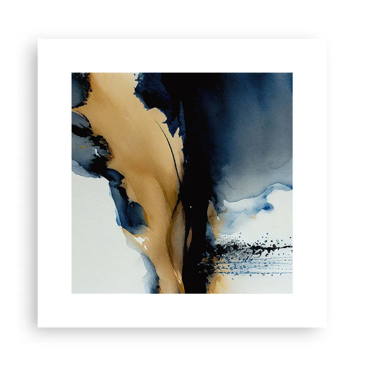 Poster - În spatele cortinei - 30x30 cm