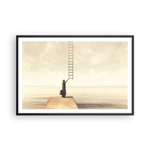 Poster în ramă neagră - O călătorie conceptuală - 91x61 cm