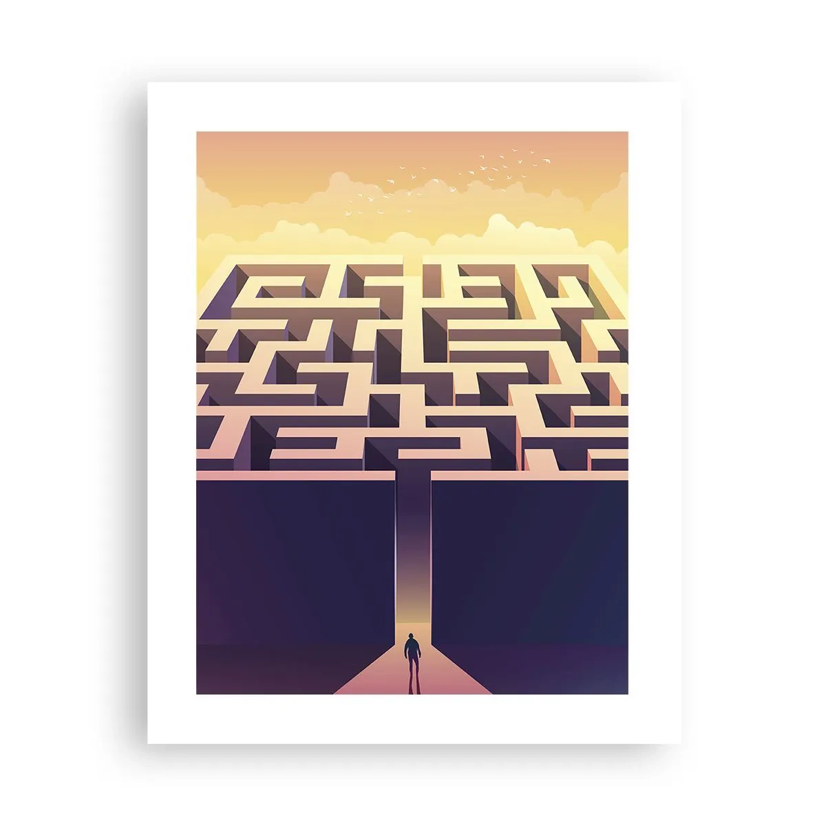 Poster - Momentul deciziei - 40x50 cm