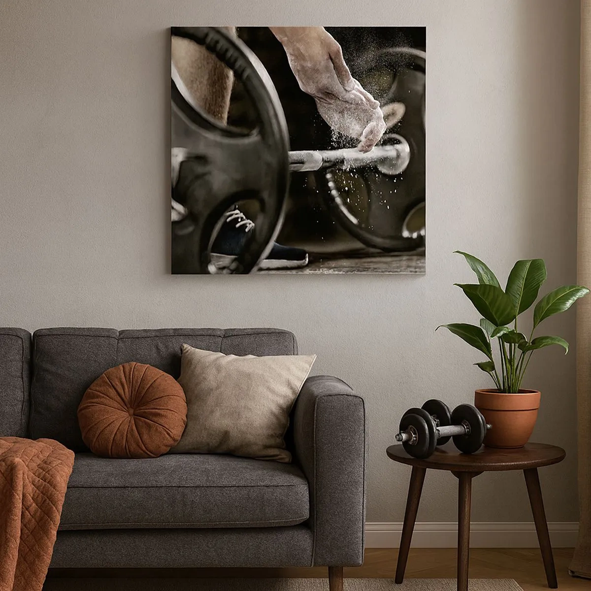 Tablou pe pânză - Provocare acceptată! - 30x30 cm