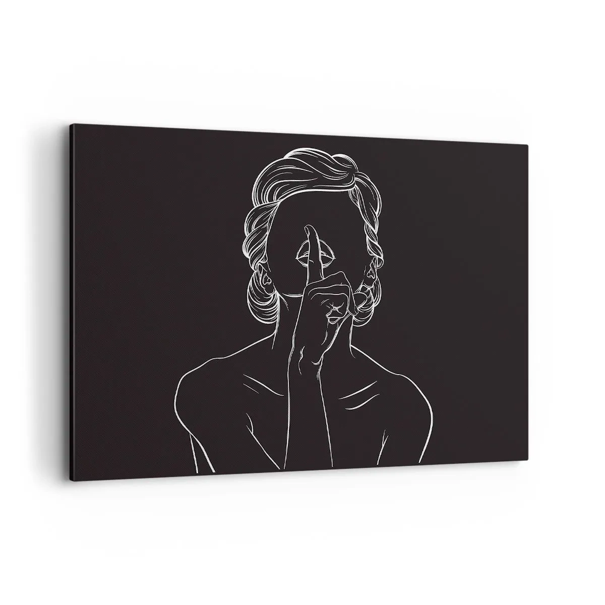Tablou pe pânză - Frumusețea înflorește în tăcere - 120x80 cm