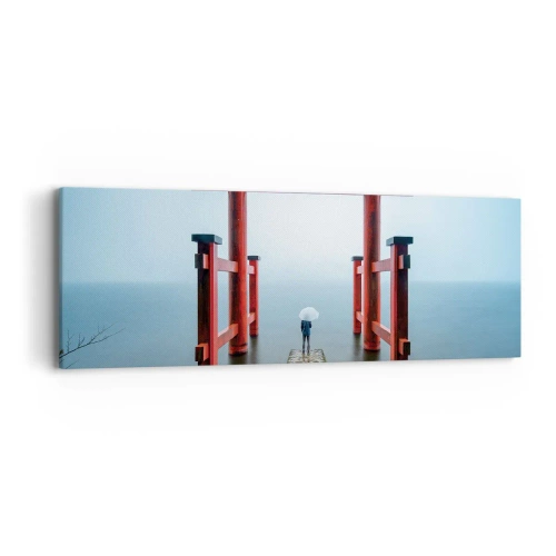 Tablou pe pânză - Reverie japoneză - 90x30 cm