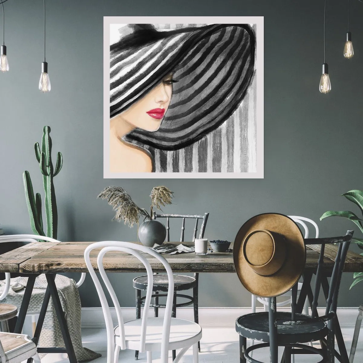 Poster - Unde te pot găsi? - 40x40 cm