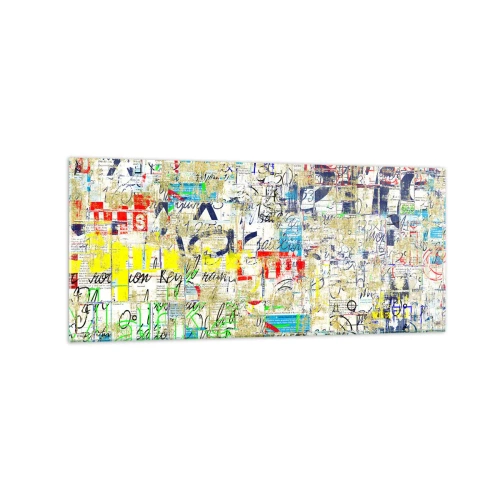 Tablou pe sticlă - Pur și simplu plăcut pentru ochi - 120x50 cm