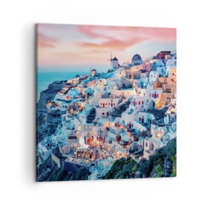 Tablou pe pânză - Vacanța ta grecească - 50x50 cm